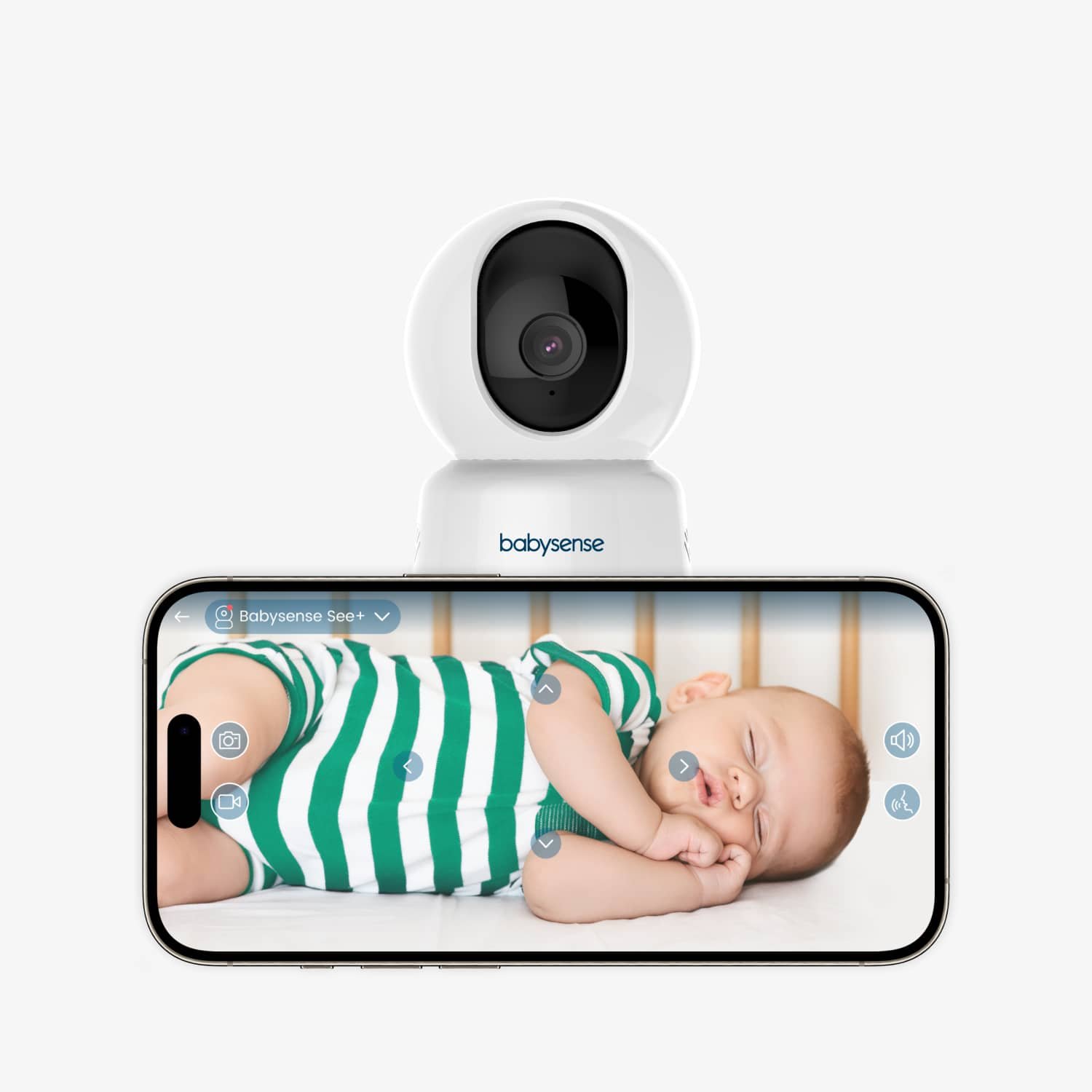 Babysense See Smart WiFi Baby Monitor with FULL HD Camera 2 babysense see smart wifi baby monitor with full hd camera 620486