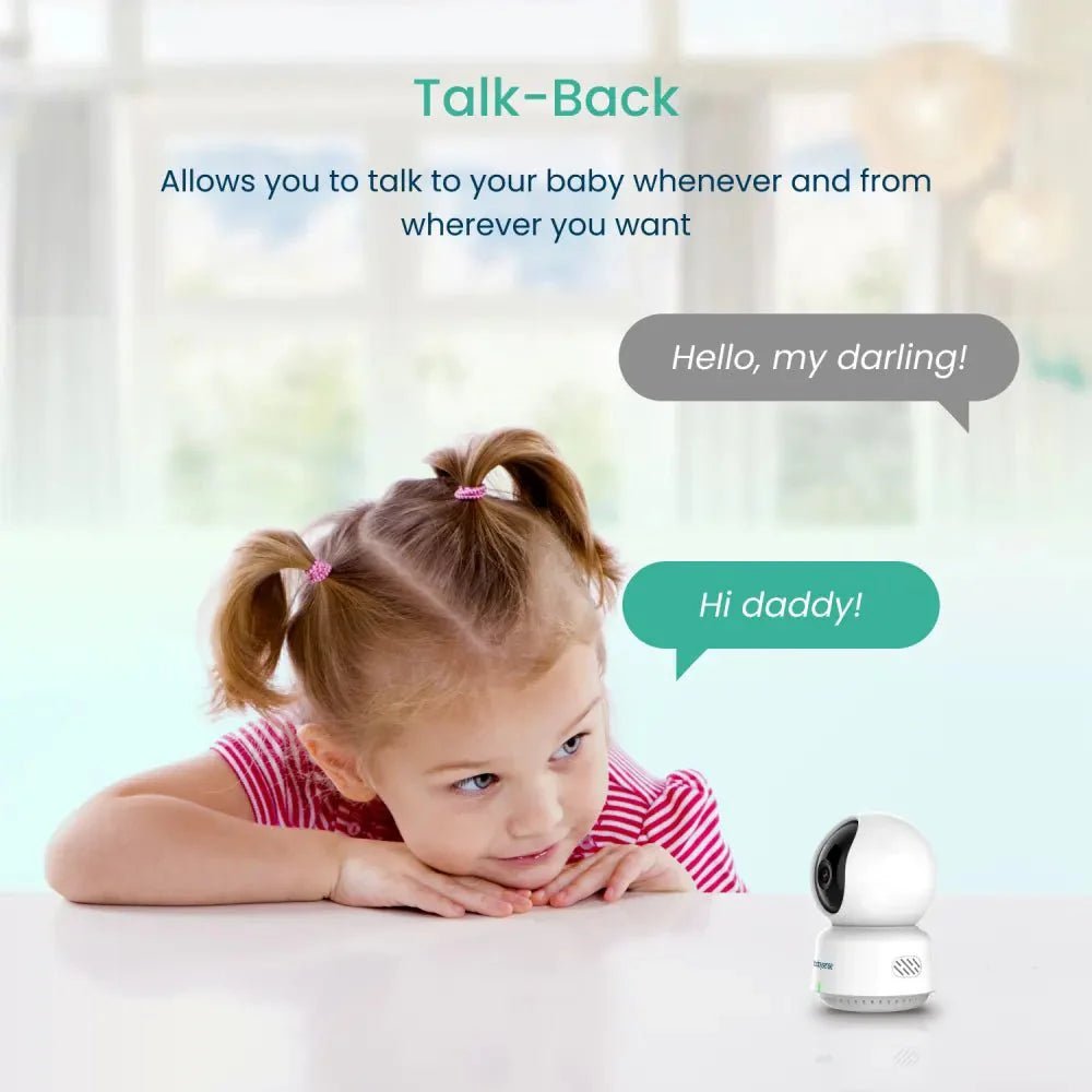 Babysense See Smart WiFi Baby Monitor with FULL HD Camera 7 babysense see smart wifi baby monitor with full hd camera 714741