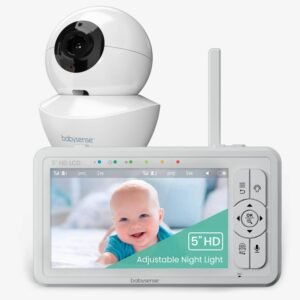 Babysense HD S2: Video Baby Monitor, One Camera, Non wifi,  Night Light & Sound Machine